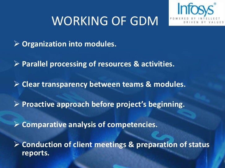 global delivery model at infosys Access to case studies expires six months after purchase date publication date: january 01, 2004 this case study focuses on infosys technologies ltd, one of the. global delivery model at infosys Access to case studies expires six months after purchase date publication date: january 01, 2004 this case study focuses on infosys technologies ltd, one of the.