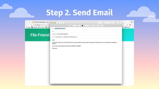 Step 2. Send Email
 