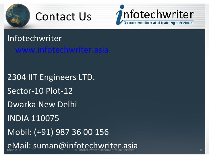 Echnical manual writing service india Echnical manual writing service india