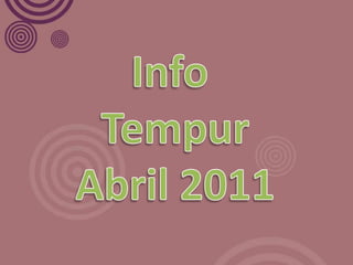 Info  Tempur Abril 2011 