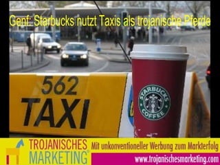 Genf: Starbucks nutzt Taxis als trojanische Pferde 