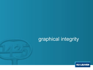 graphical integrity
 