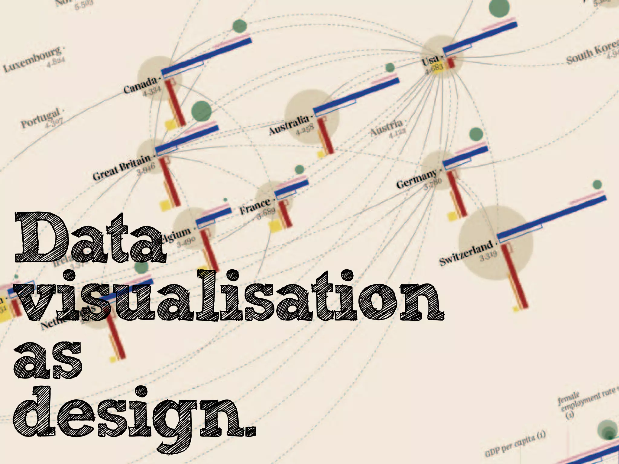 Data
visualisation
as
design.

 
