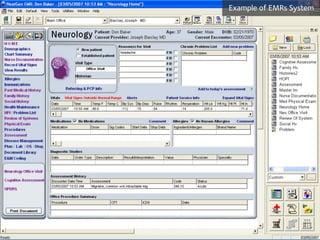 Example of EMRs System
 
