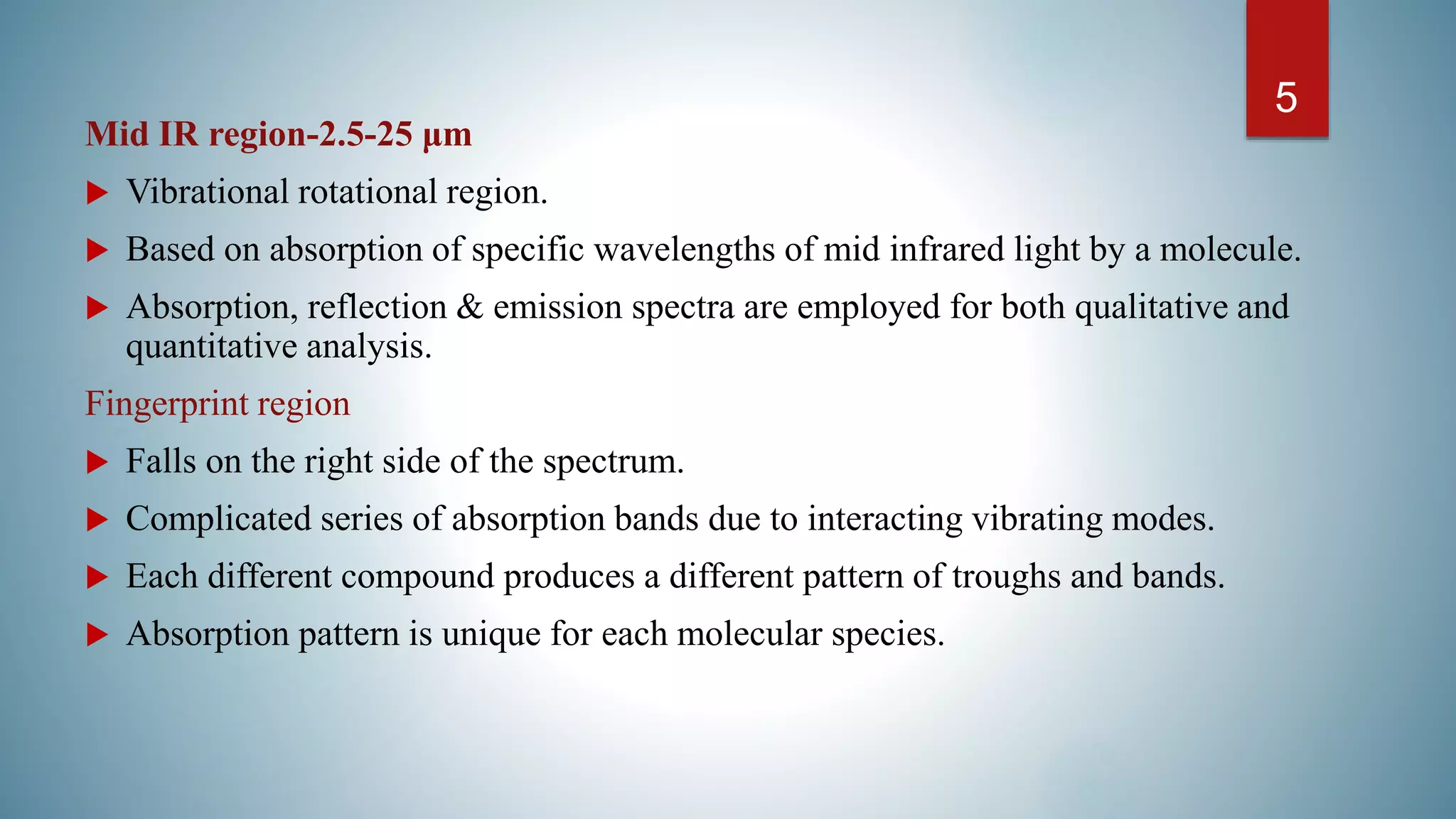 IR Spectroscopy, theory, modes of vibration and sample handling. by