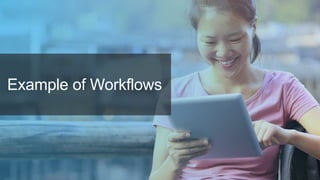 Example of Workflows
 