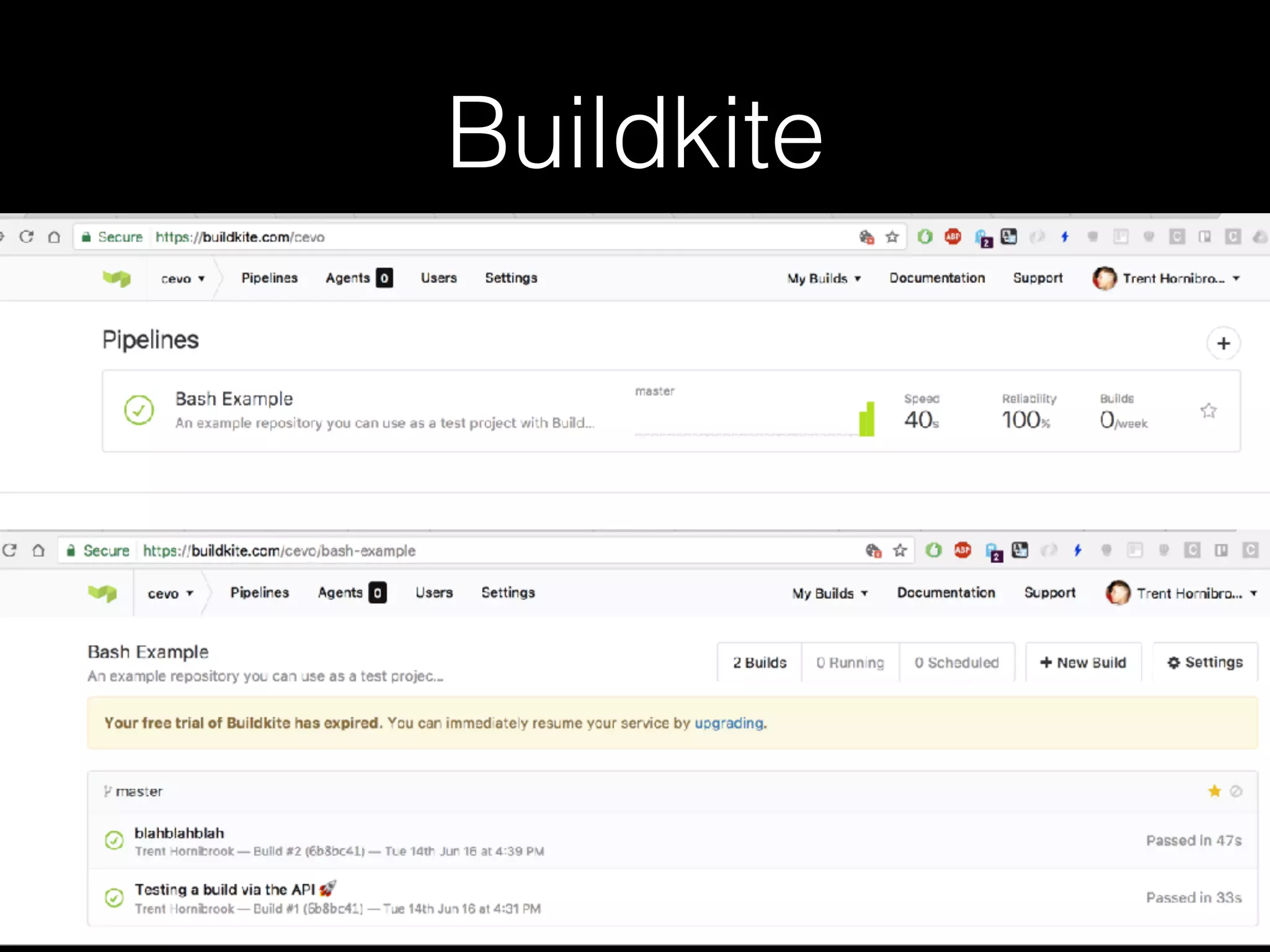 Buildkite
 