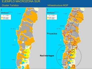 Proyectos   Cluster Turístico Infraestructura MOP EJEMPLO MACROZONA SUR CONCEPCION TEMUCO VALDIVIA OSORNO PUERTO MONTT CHI...