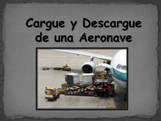 Cargue y Descargue
de una Aeronave
 