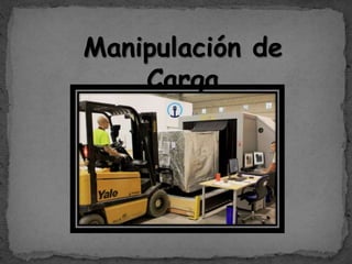 Manipulación de
Carga
 