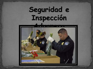 Seguridad e
Inspección
Aduanera
 