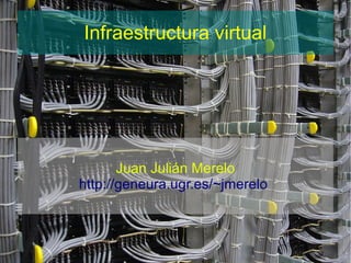Infraestructura virtual




       Juan Julián Merelo
http://geneura.ugr.es/~jmerelo
 