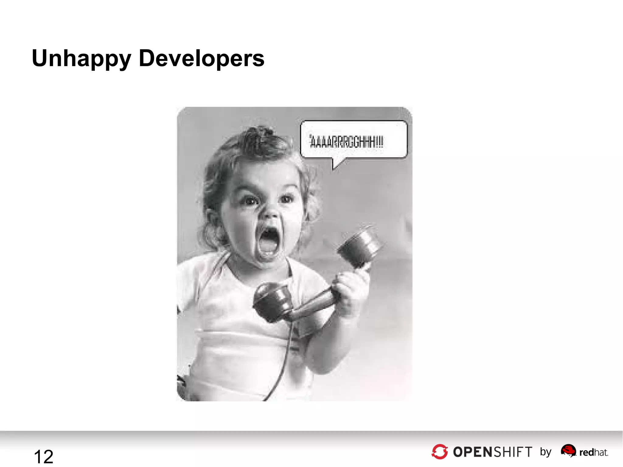 Unhappy Developers

12

by

 