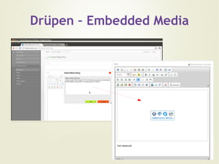 Por que Drupal? CMS: WP, Joomla, Código próprio etc. 