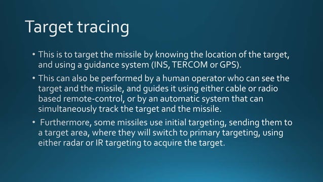 Infrared guided missiles | PPT