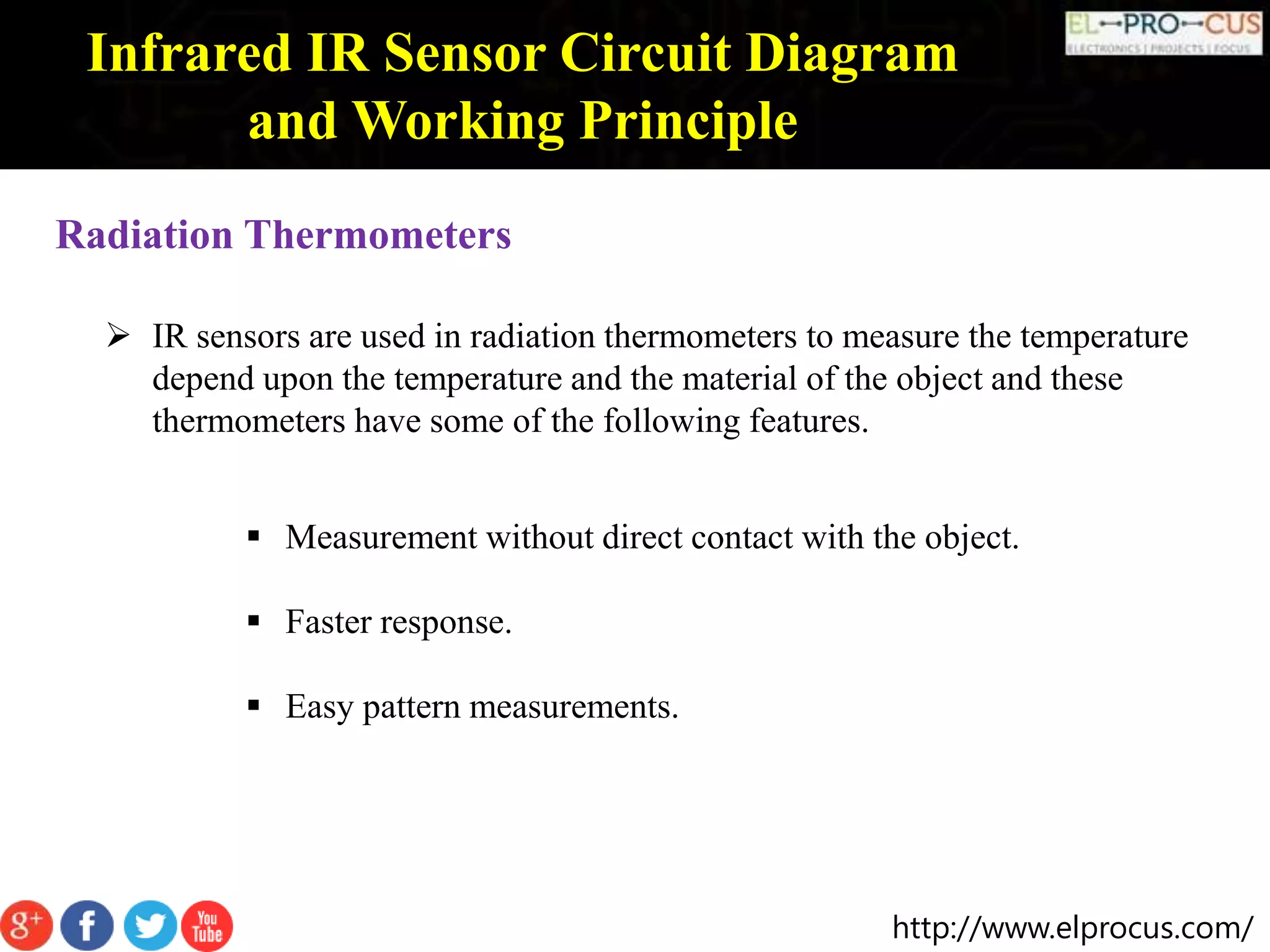 Infrared IR Sensor Circuit Diagram and Working Principle | PPTX ...