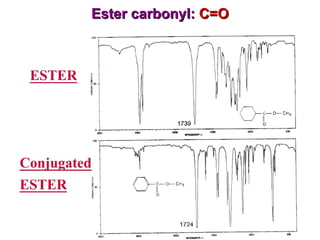 Ester carbonyl:  C=O 