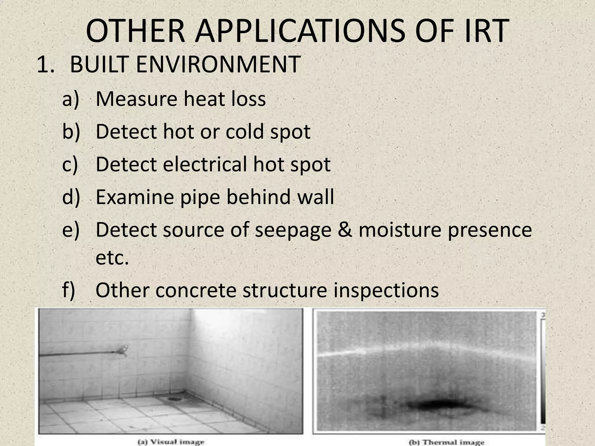 Infrared thermography for damage detection in structural concrete | PPTX