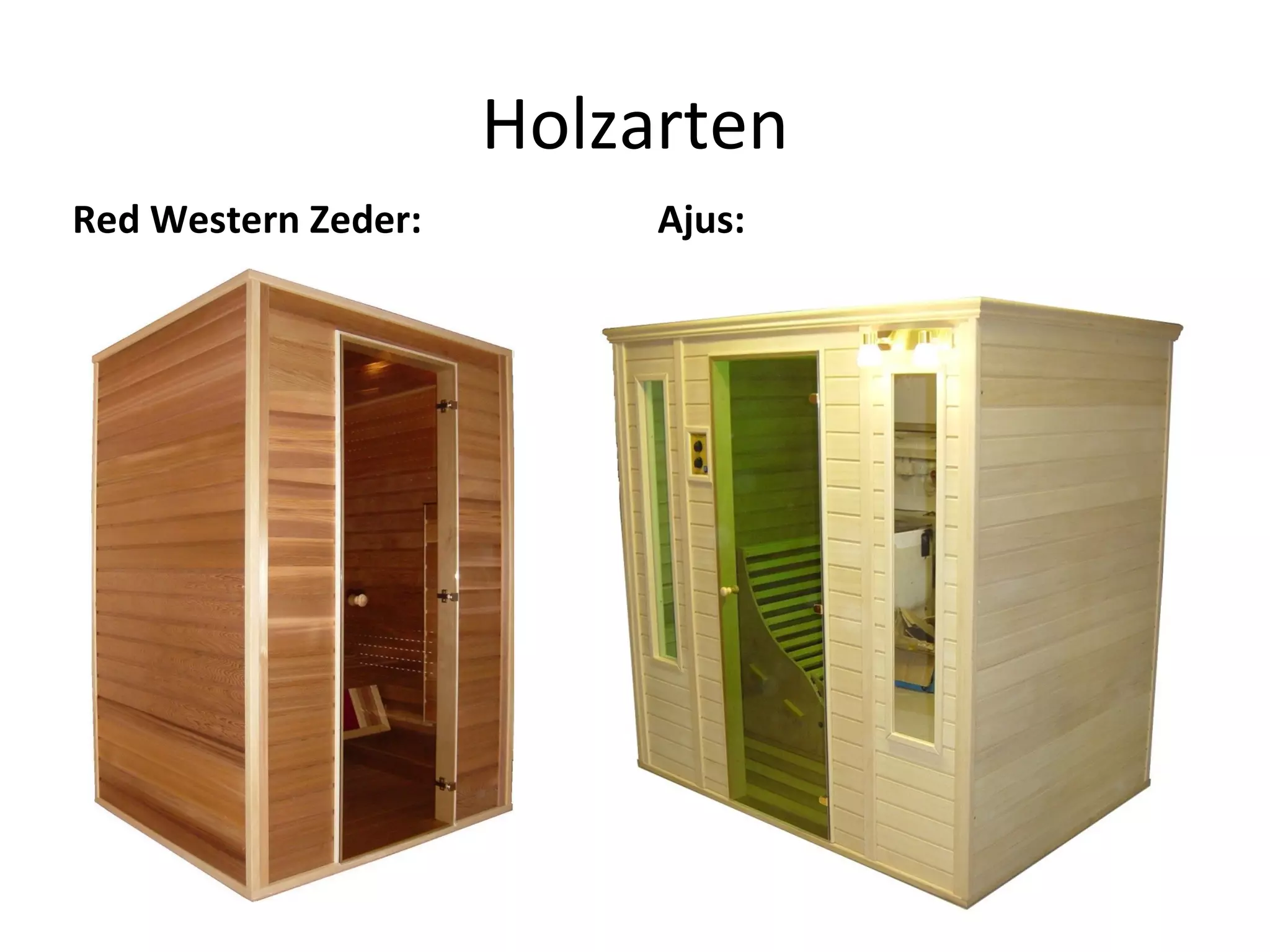 Holzarten Red Western Zeder: Ajus: 