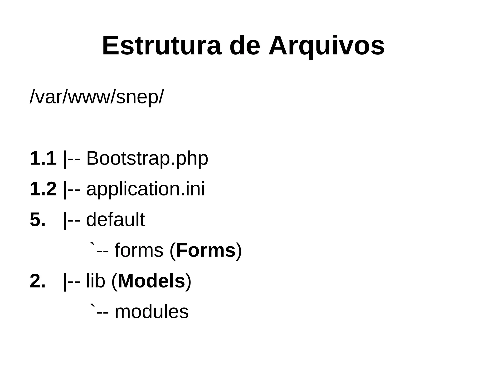 Bootstrapping & Configuração 