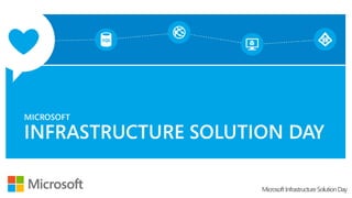 MicrosoftInfrastructureSolutionDay
 