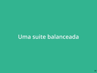 Uma suite balanceada
80
 