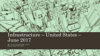 Infrastructure – United States –
June 2017
By: Paul Young CPA, CGA
Date: June 10, 2017
 