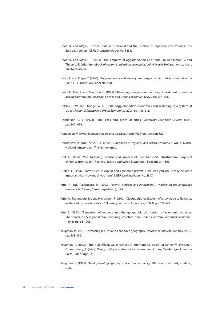 Infrastructure investment a review essay