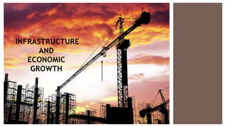 INFRASTRUCTURE
AND
ECONOMIC
GROWTH
1
 