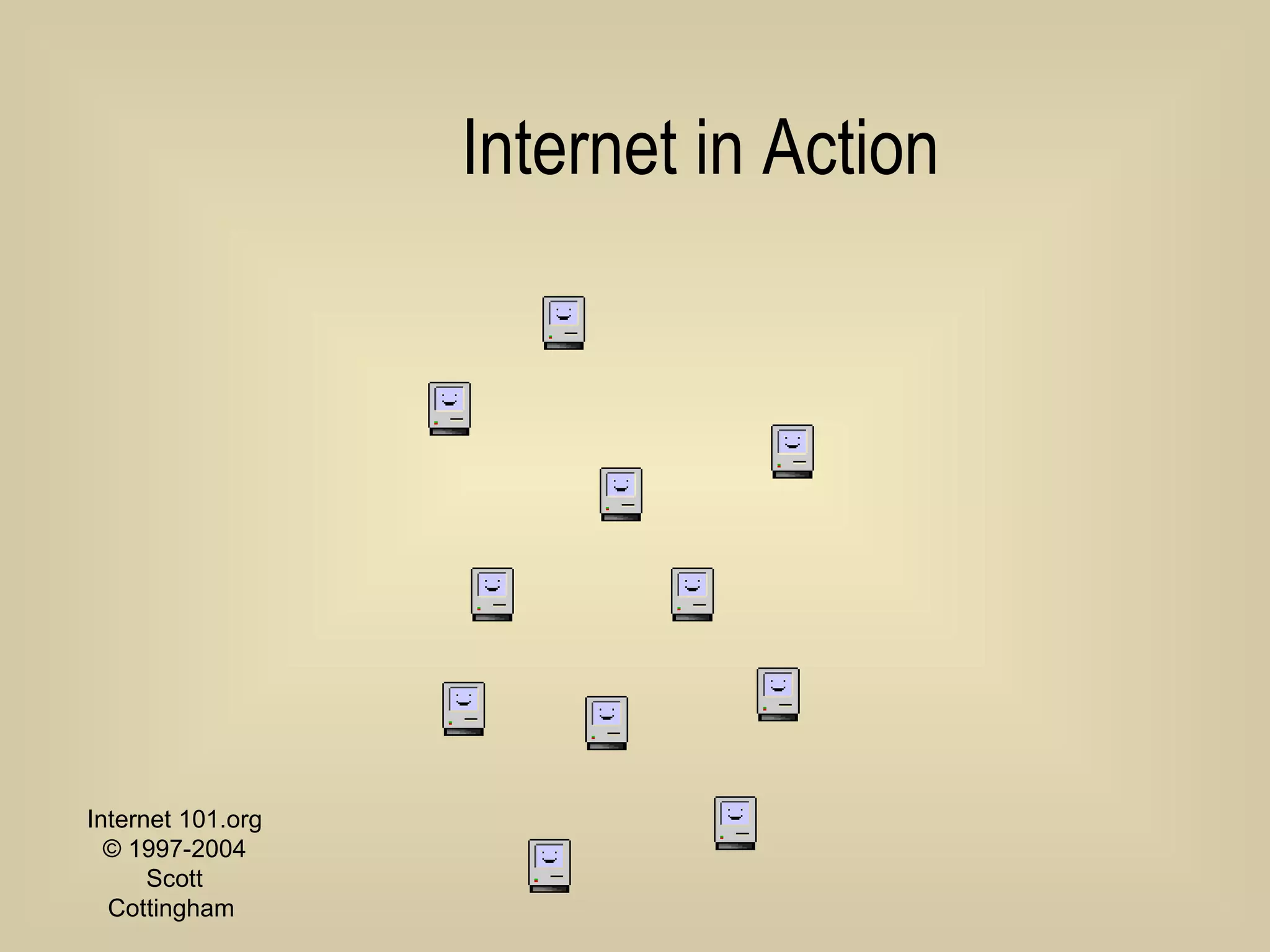 Internet in Action Internet 101.org © 1997-2004 Scott Cottingham  