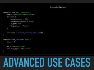 ADVANCED USE CASES