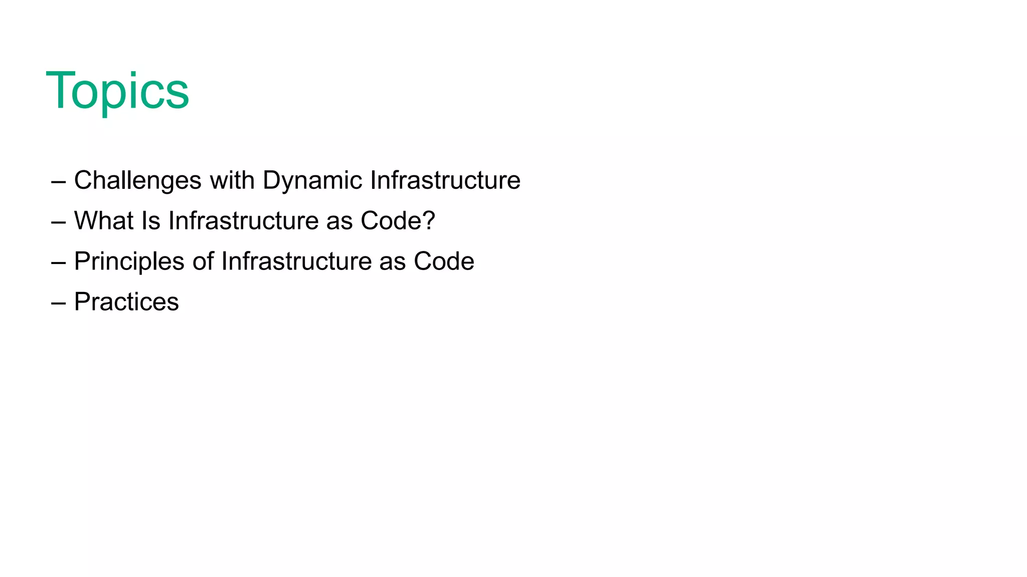 Infrastructure as Code | PPT