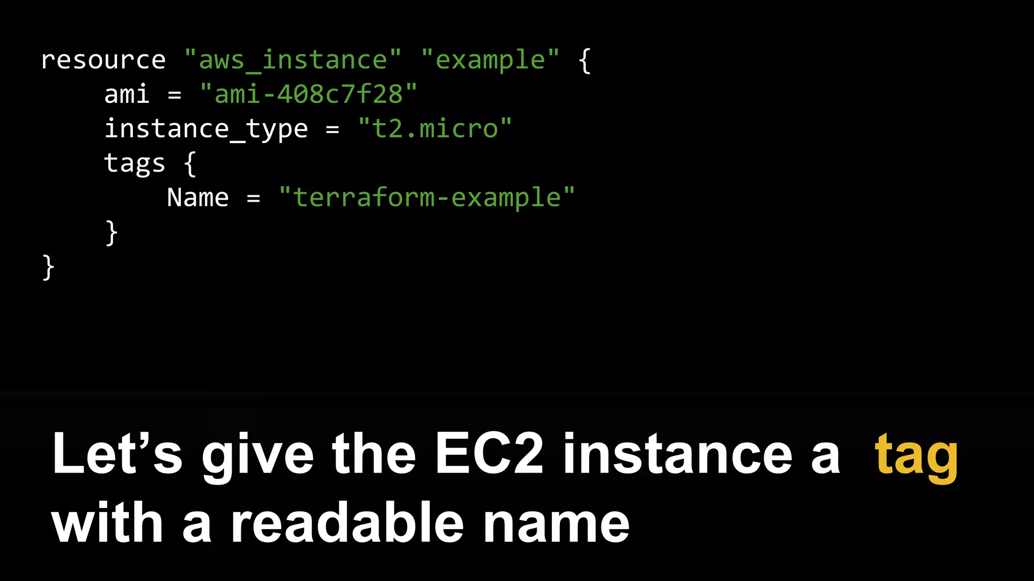 Now our EC2 instance is running!
 