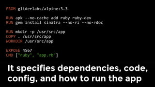 Infrastructure as code: running microservices on AWS using Docker, Terraform, and ECS Slide 77