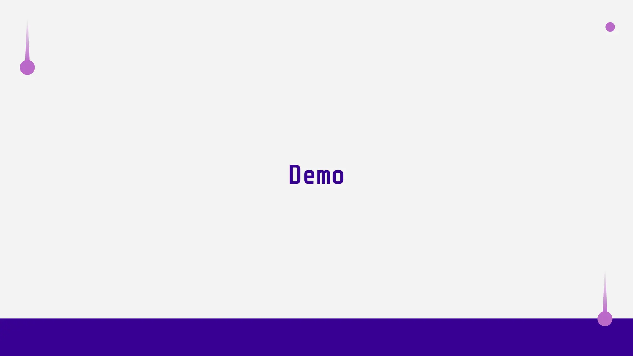 Demo
 