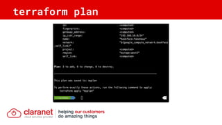 terraform plan
 