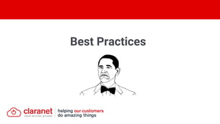 Best Practices
 