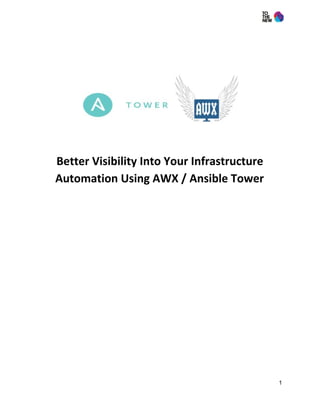 Infrastructure automation using awx ansible tower | PDF
