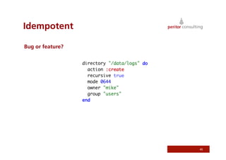 Idempotent
Bug or feature?
45
 