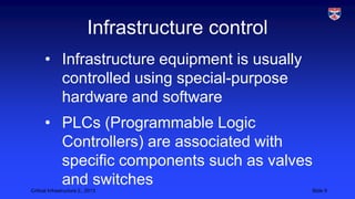 Infrastructure Controls Infrastructure control | PPTX