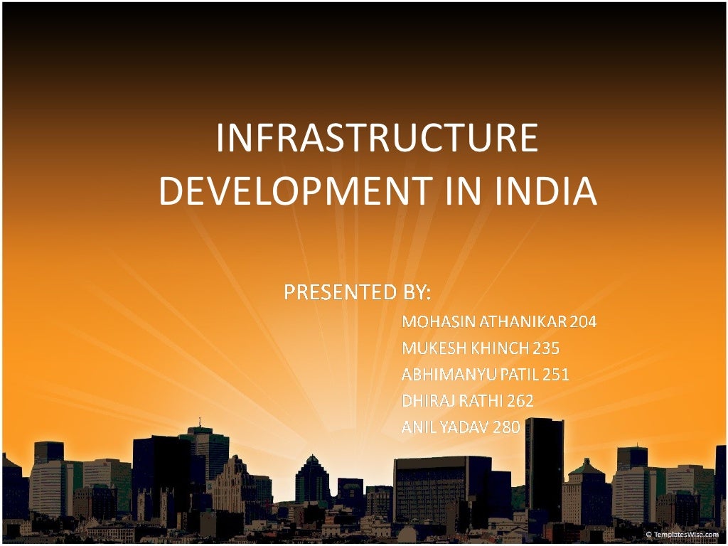 Infrastructure development in india
