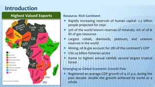 Infrastructure financing in developing countries of africa | PPTX