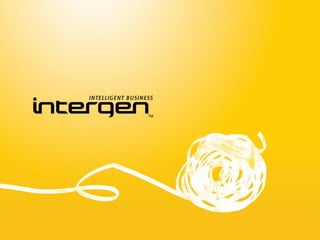 Intergen Twilight Seminar: Infrastructure Management made easy