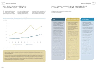 23
22 INVESTOR LANDSCAPE INVESTOR LANDSCAPE
IMAP
FUNDRAISING TRENDS PRIMARY INVESTMENT STRATEGIES
Aggregate deal value has been
steadily growing, despite the
recent contraction in the number of
Although there are several fund strategies, most fall
under 3 main umbrellas.
actual deals closed. With investors
increasingly interested in larger
class assets, average deal size is
subsequently growing. GPs however, are
finding it difficult to deploy capital and
still hit their desired return thresholds.
Value of Infrastructure Deals & Remaining dry Powder 2010-2019
USB Billion
Source: Preqin Pro and IMAP calculations
▪	 High dry powder and strong competition are pushing up asset prices and depressing projected returns, all of
which prevents deal flow.
▪	 The bulk of deals involved assets located either in North America (28%) or Europe (38%). Deals also take place in
LATAM and Asia, and we expect things to start moving in Africa, where infra is still very much a public market.
▪	 Amount of dry powder expected to reduce over the coming years as the US and EU launch their fiscal stimulus
packages to deal with the economic fallout of COVID-19.
Aggregate Deal Value ($bn) Dry Powder ($bn)
600
500
400
300
200
100
0
2009
2010
2011
2012
2013
2014
2015
2016
2017
2018
2019
485
212
CORE CORE PLUS / VALUE-ADD OPPORTUNISTIC
▪	 Assets with mitigated top line
risk – contracted/regulated,
with low operational
complexity & fully deployed
▪	 Brownfield assets (fully built
with operational track record)
▪	 Regulatory and/or direct
public sector involvements.
Long term concession
agreements or revenue
contracts with strong
counterparties (sovereigns)
▪	 GDP resilient, demand
inelastic, pricing certainty
▪	 Correlated with inflation,
frequently through
contractual links
▪	 Located in stable OECD
countries
▪	 Minimal value creation
opportunities at project level
▪	 Toll roads, social infra, certain
utilities
▪	 Target equity returns of 6-8%
▪	 Public equity, private closed-
end and open-end funds
▪	 Assets with some operational
risks, but which can be
heavily mitigated/hedged
▪	 Primarily brownfield assets,
but with some capital
expenditure requirements (to
update/expand)
▪	 Some public greenfield assets
with limited construction and
demand risk – e.g. greenfield
PPP’s. Opportunity to create
value through management
inputs
▪	 Short/long term contracts
with high barriers to entry
that protect yield
▪	 Some inflation sensitivity
▪	 Primarily located in stable
OECD countries
▪	 Some value creation
opportunities at project level
▪	 Railways, airports and gas
networks
▪	 Target equity returns of 10-
12% - mix of yield and capital
appreciation
▪	 Private closed-and-open-end
funds
▪	 Exposure to unmitigated
risks – power price, roads
and ports traffic. Exposure to
market competition
▪	 Brownfield/greenfield assets
without demand guarantees
▪	 Revenues exposed to market
cycles. Occasionally backed
by corporate guarantees
▪	 Fully exposed to economic
cycle and competition
▪	 Large inflation sensitivity
▪	 Located in OECD and
emerging markets
▪	 Material value creation
opportunities
▪	 Corporate platforms –
distribution/logistic centres
- similar risk profile to PE
▪	 Target equity returns
in excess of 14% - high
weighting to capital
appreciation
▪	 Private closed-end funds
 