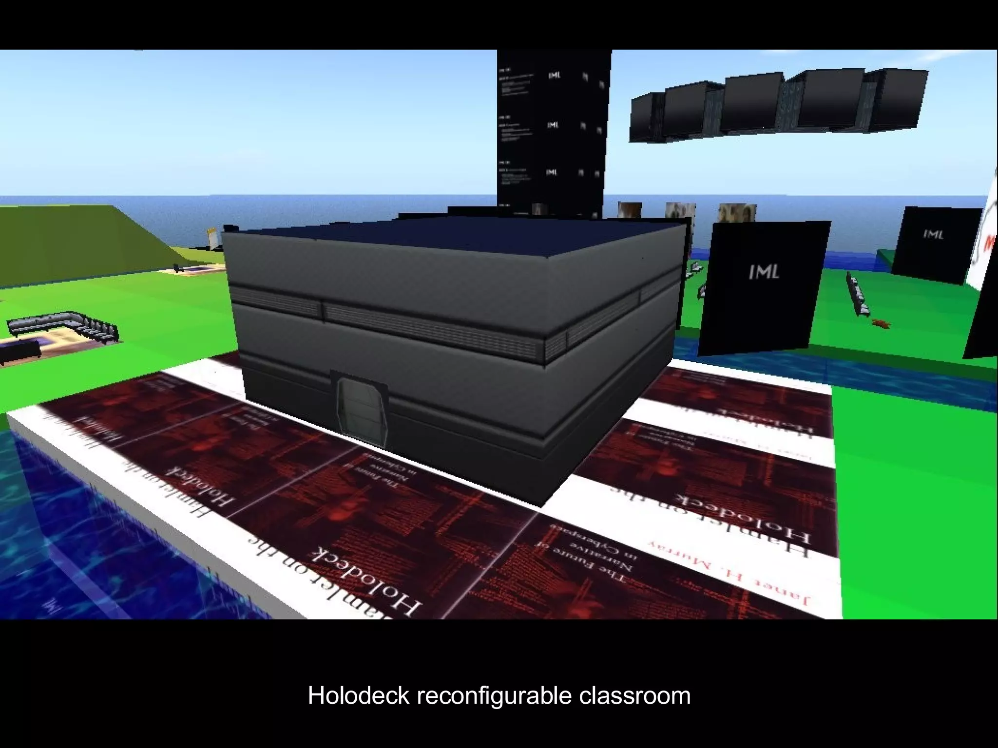 Holodeck reconfigurable classroom 