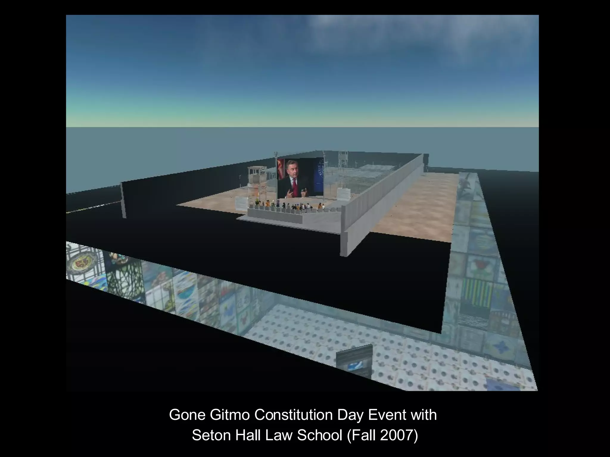 Gone Gitmo Constitution Day Event with  Seton Hall Law School (Fall 2007) 