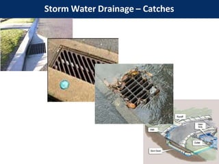Storm Water Drainage – Catches
 