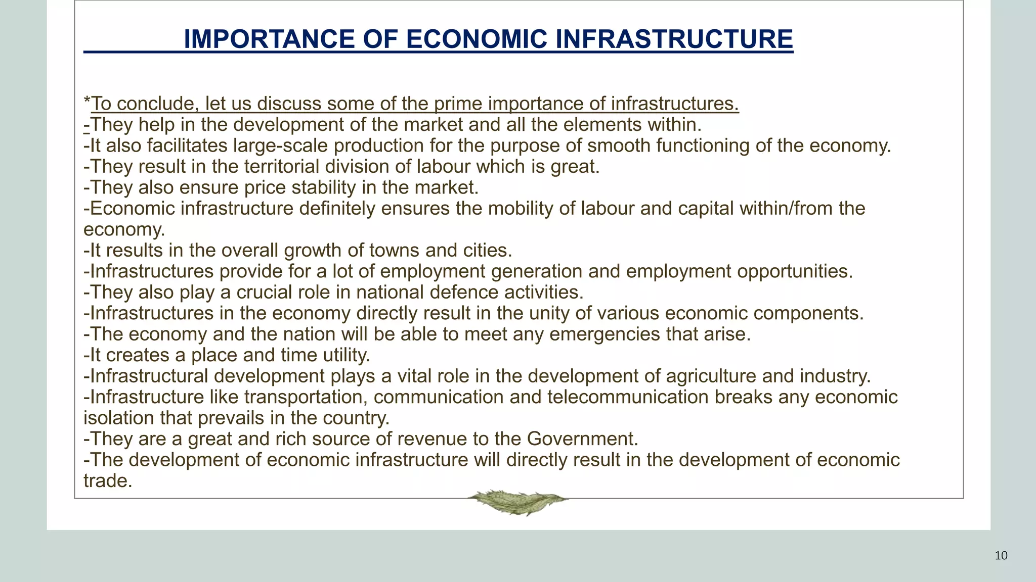INFRASTUCTURE IN ECONOMIC DEVELOPMENT 29-08-2022 (1).pptx