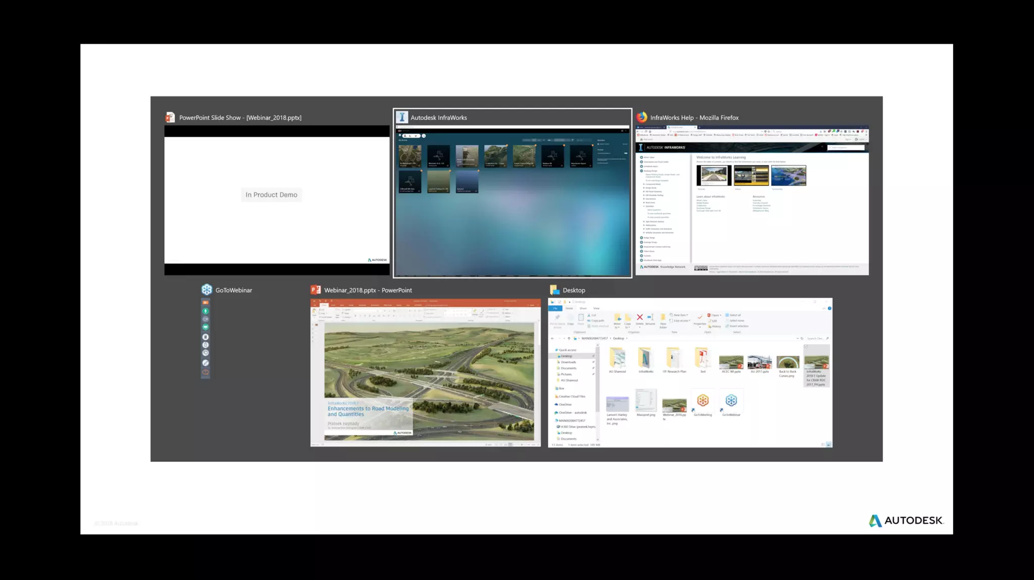 InfraWorks 2018.2 - Enhancements to road modeling and quantities