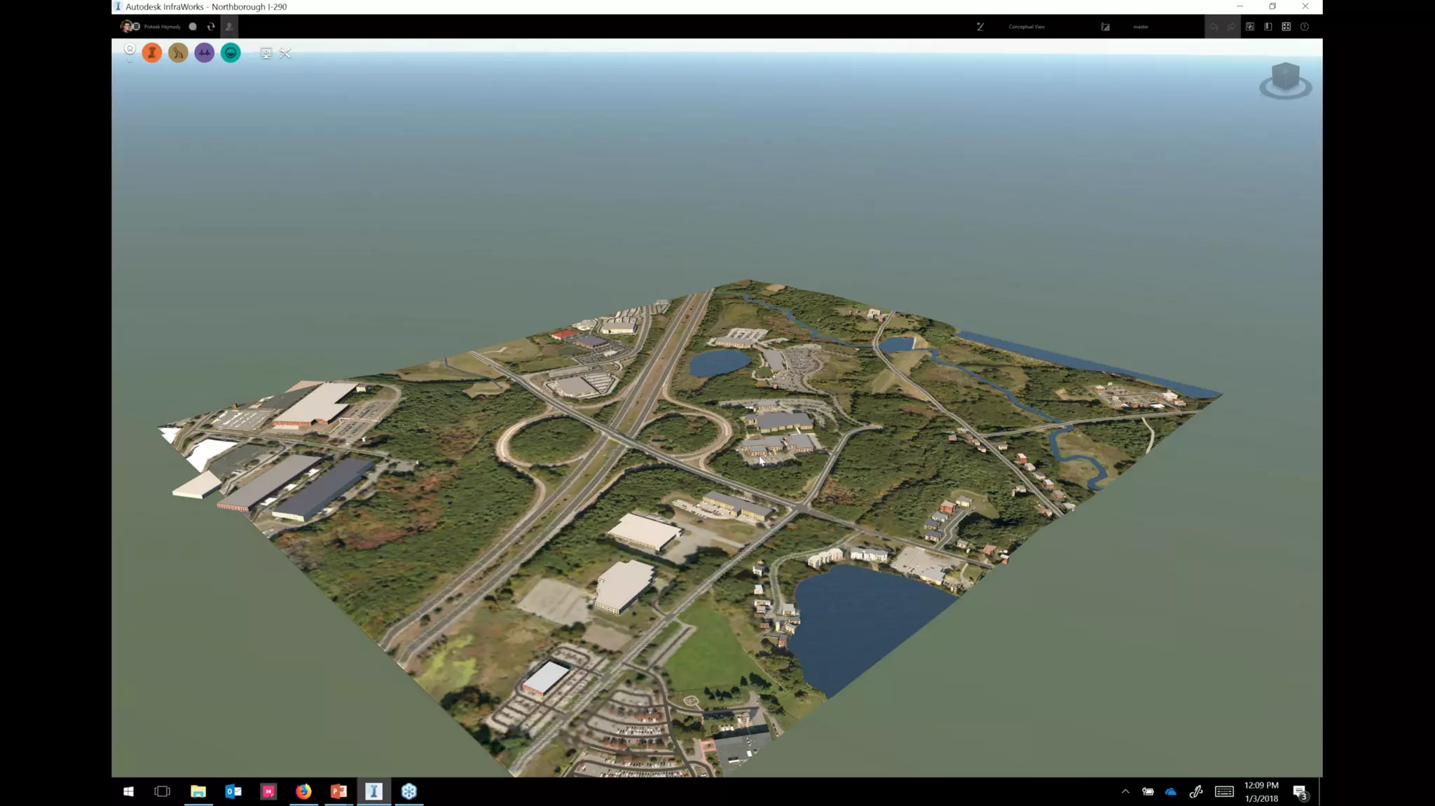 InfraWorks 2018.2 - Enhancements to road modeling and quantities